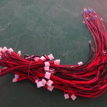 10 шт./лот внутренний 20-50 см длинный кабель питания/провод питания для внутреннего светодиодный модуль дисплея