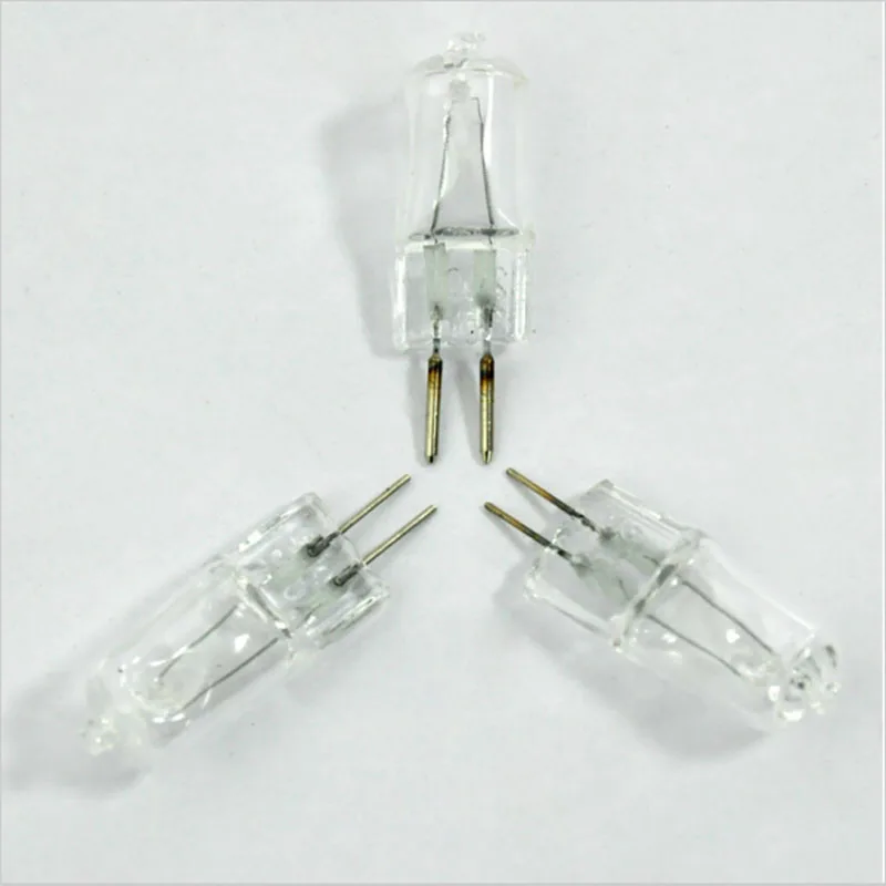 50Pcs/Lot G4 Bulbs Halogen G5.3 G4 220V 12V 24V 6V 35W 20W 10W Lamp Lighting Bulbs Clear Warm