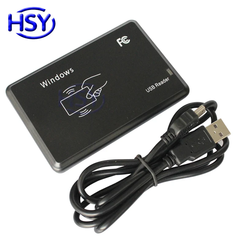 RFID настольный USB ридер 125 кГц Близость EM ID карта 13 56 МГц HF IC MF 14443A считыватель карт