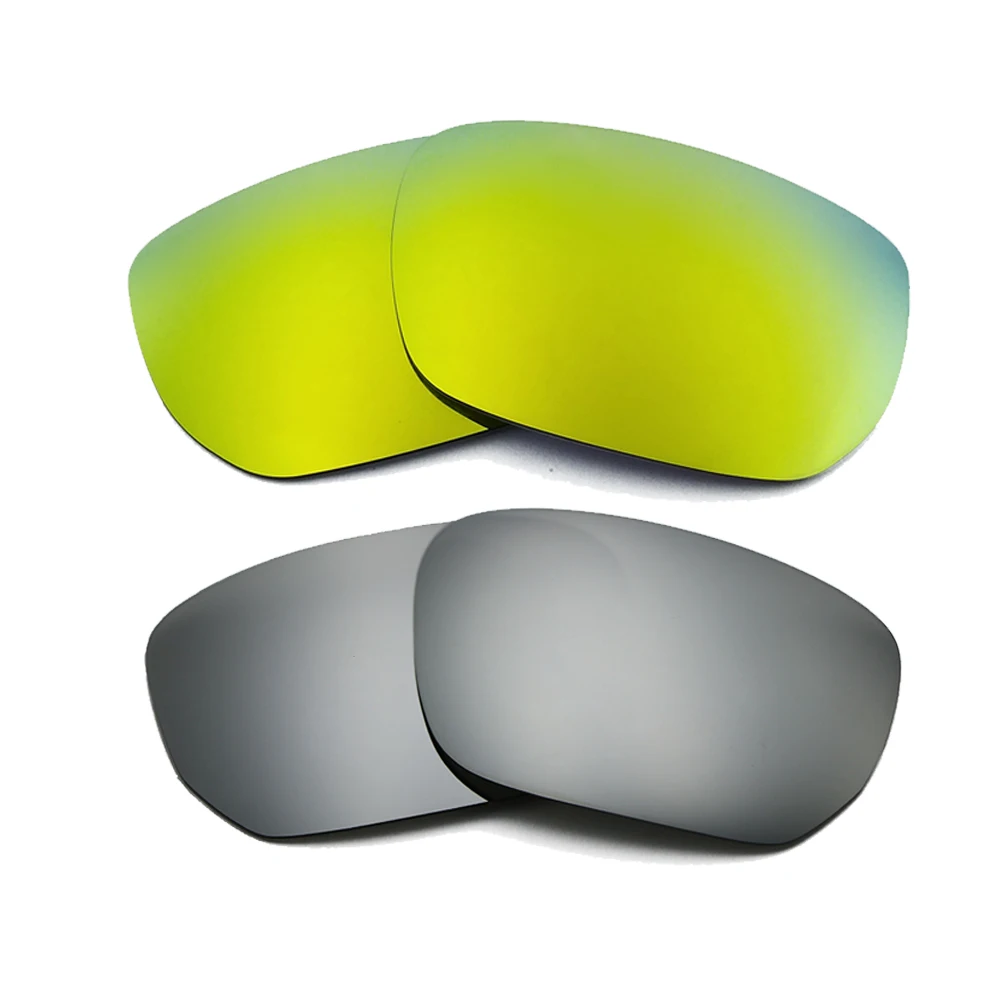 Lenti Di Ricambio Polarizzate Specchiate Argento E Oro 24 Carati Per Cornice Interruttore Stile 100% Uva E Uvb