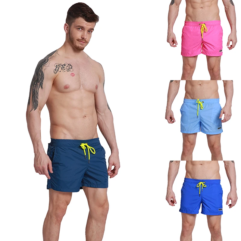 

DESMIIT Swimwear Men Quick-drying Men's Swimming trunks for Bathing Multicolor Men Swimwear Newest Men's swimsuit Gay Smelting