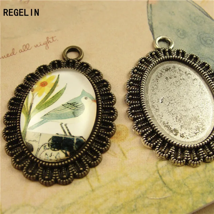 REGELIN 10 шт. Античная бронзовая Женская винтажная модная Милая Сова Подвеска