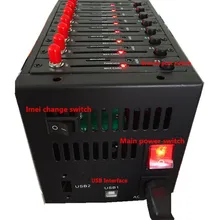8 порт модемный пул с wavecom Q2403 gprs модуль SMS & MMS двухдиапазонный USB