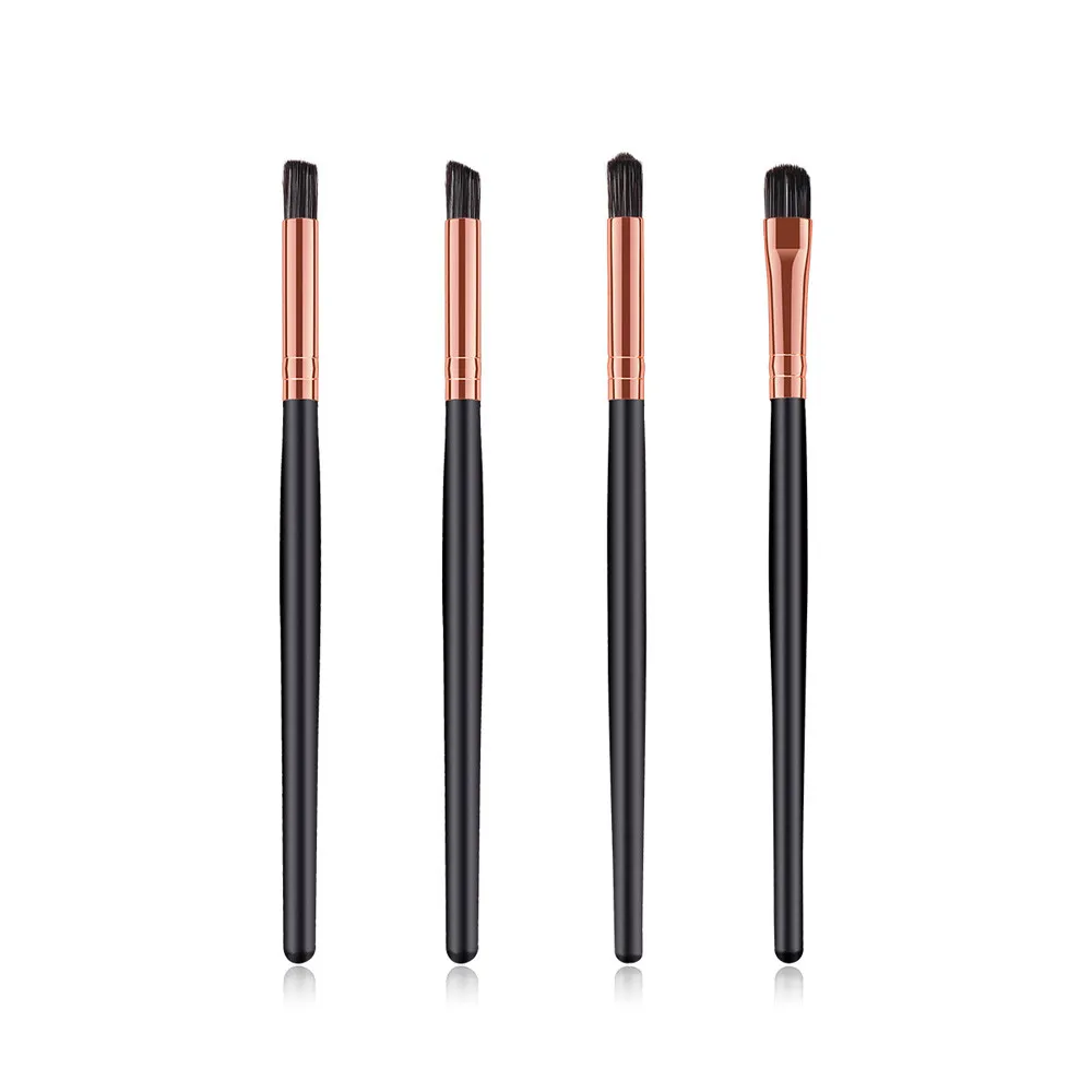 

2018 New Fashion Brushes 4 Pcs Wood Makeup Brush EyeShadow Brush Cosmetics Blending Brush Tool Pincel Maquiagem