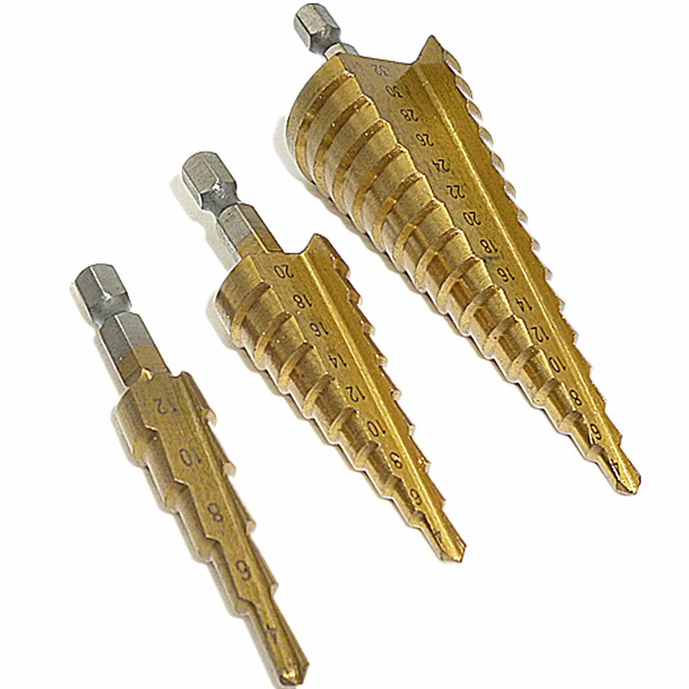 Titanium Step Drills