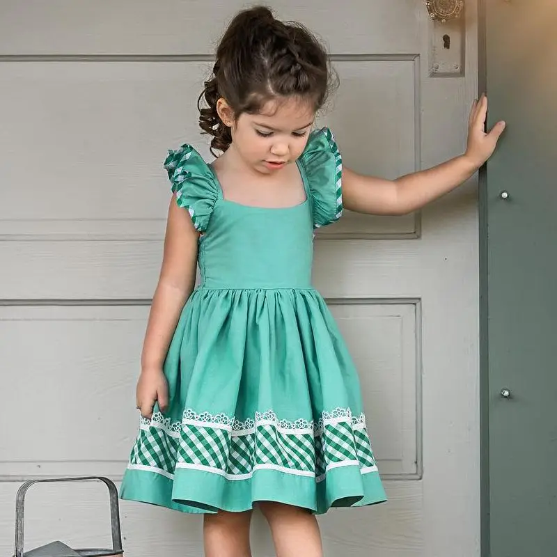 Baby Dress Summer Short Sleeve Baby Clothes Dresses Princess Baby Dress