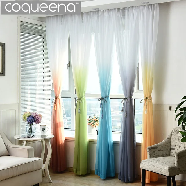 Goedkope Klare Custom Sheer Voile Tule Gordijn voor Woonkamer ... Goedkope Klare Custom Sheer Voile Tule Gordijn voor Woonkamer ...
