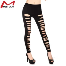 Модные открытые узкие брюки женские сексуальные расклешённые Леггинсы Длинные повседневные брюки обтягивающие черные вечерние Клубные брюки YL314