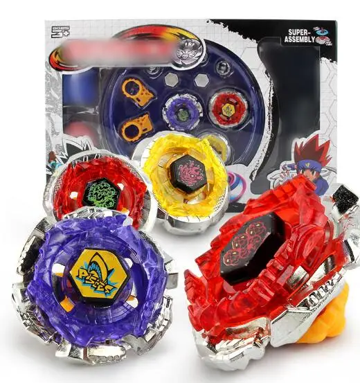 Spinning Top AA26 4IN1 Gyro Battle Arena Set 4pcs Gyro Starter Set with