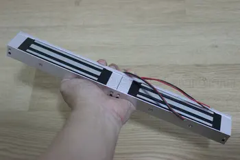 

280KG,600lbs Holding force Double Open Door Magnetic Lock for access control system, 600lbs Door Double way Magnetic part