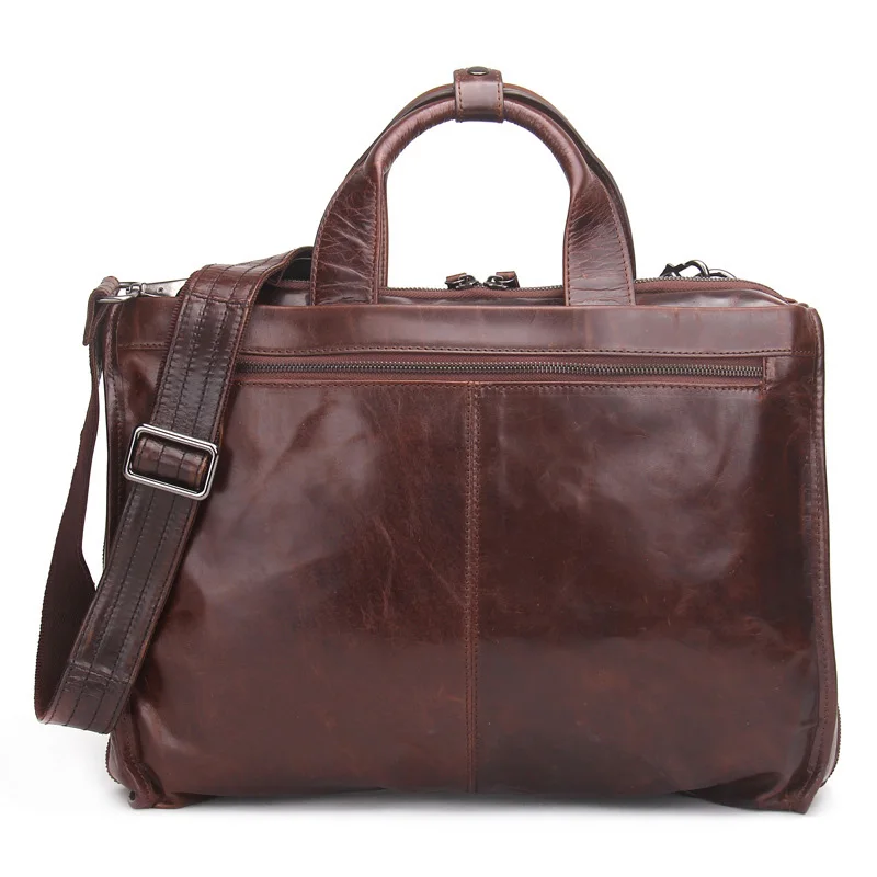 

2018 Genuine Leather men Bag Casual Handbags Cowhide Crossbody Bags Men's Travel Bags Tote Laptop Briefcases Men Bag
