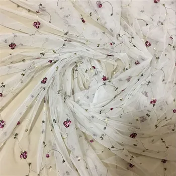 

3 yard Embroidery Lace Fabric French Cord Lace Cloth Nigerian African Guipure Lace For Dress