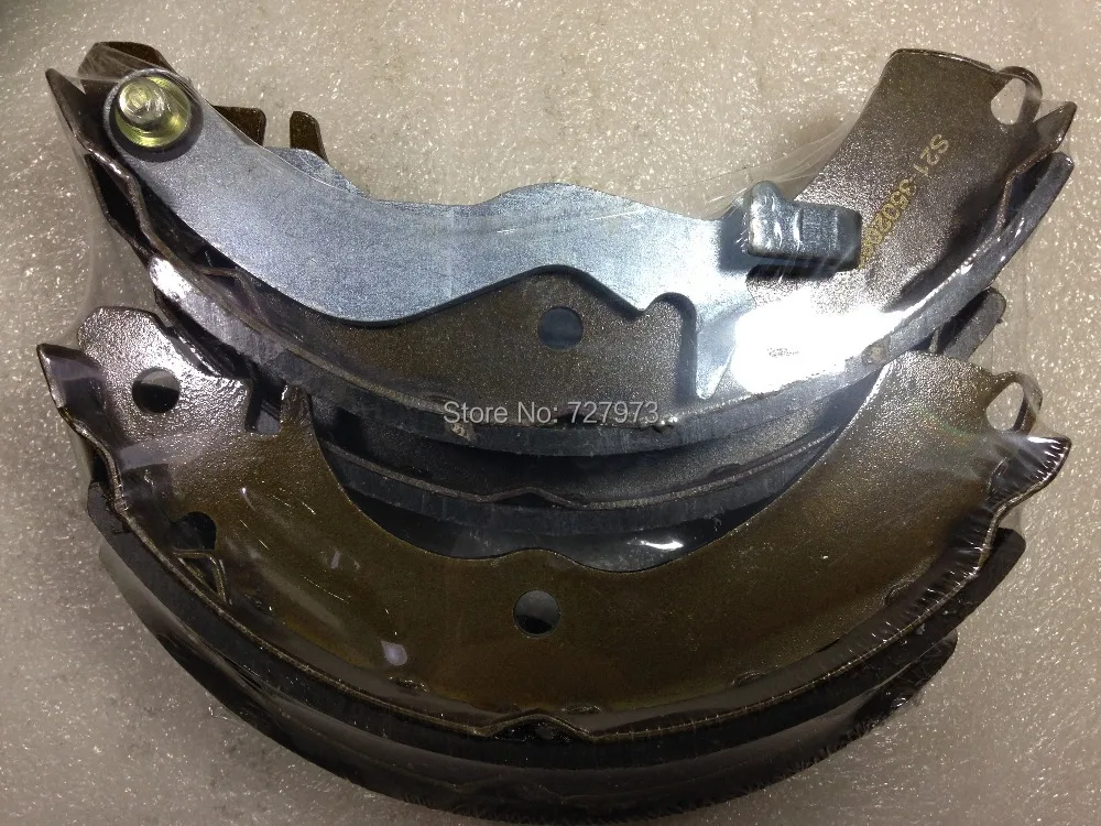 JICOSMOSLU BRAKE SHOE AND BRAKE PAD ASSY RR WHEEL(PAIR) FOR CHERY KIMO
