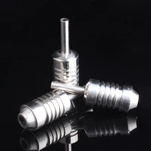 1 шт. 25 ммнержавеющая сталь Татуировка ручка с задней стволовой профессиональные ручки для тату-машинки татуировки Трубы Советы Инструмент