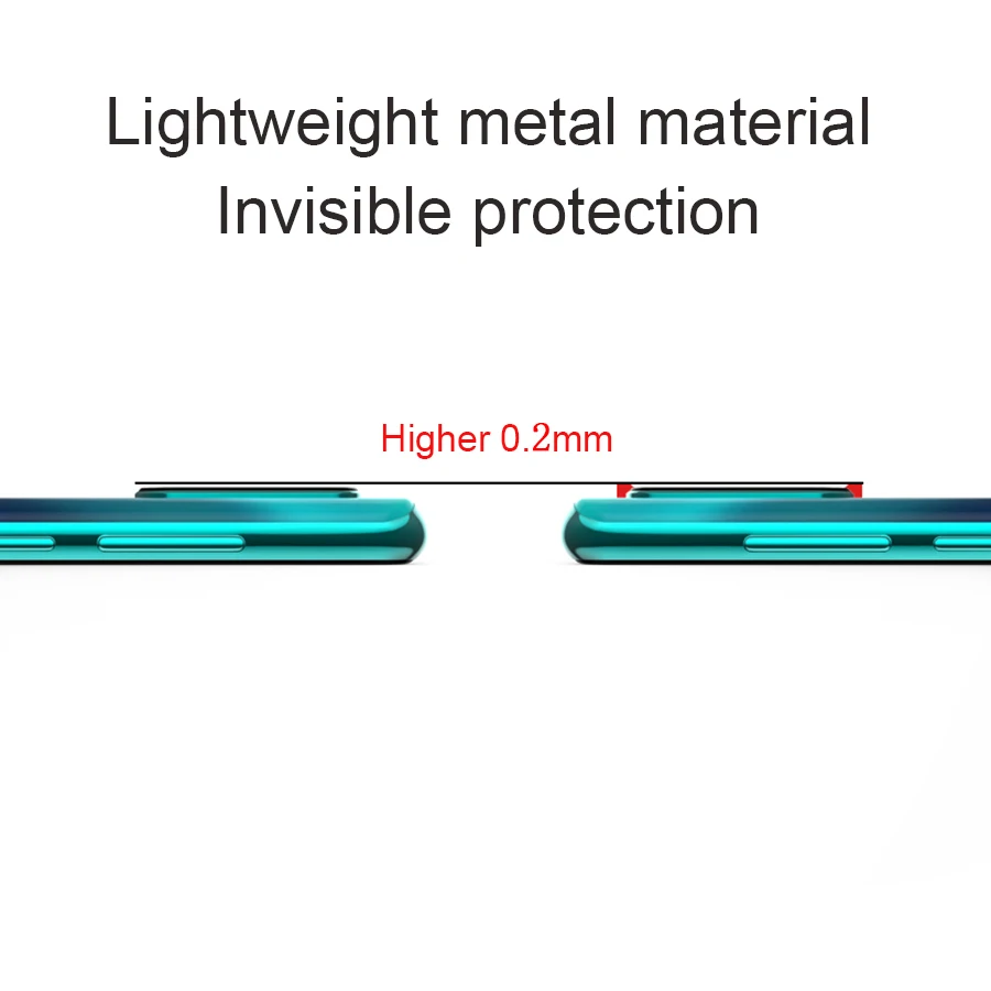 Для объектива камеры Huawei P30 Pro закаленное стекло + металлический задний объектив
