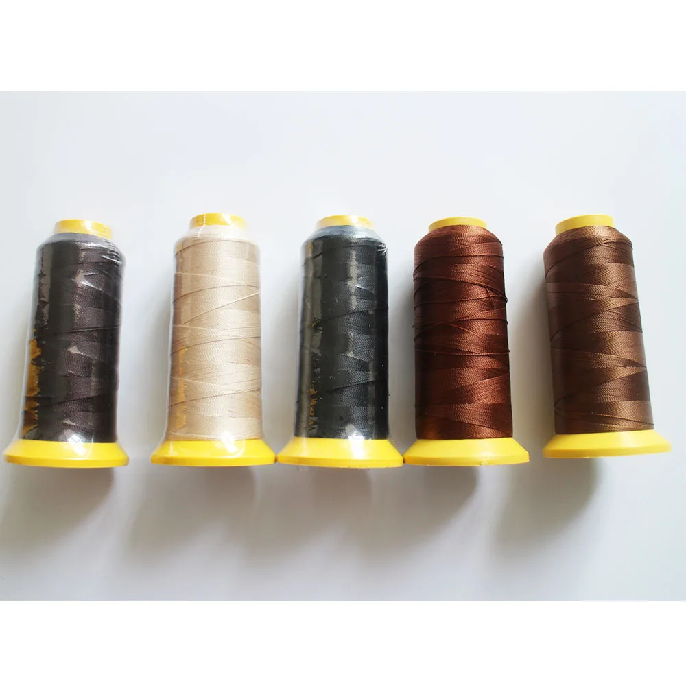 

Thread for Weaving for hair extension High Intensity Polyamide Nylon 1pc/pack 5 colors,please remark color when when you order