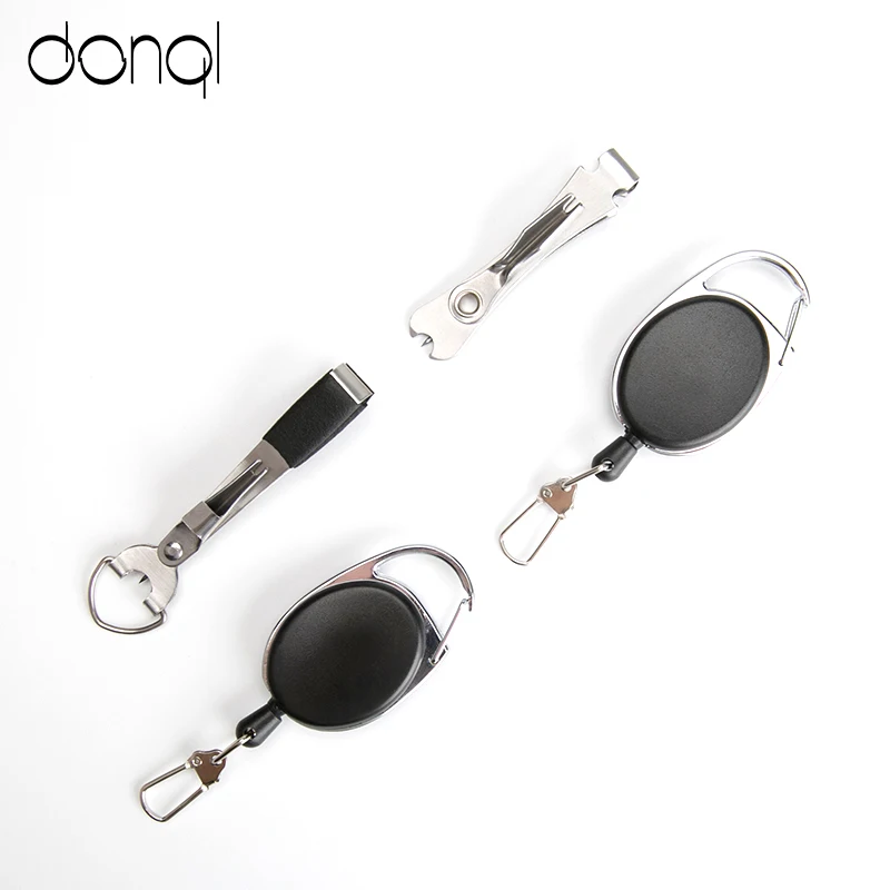 

DONQL Quick Knot Cutter Tying Tool Set Nail Clippers Nipper Hook Sharpener Hook Eye Cleaner Tools Henglesport Tie Fly Tying Tool