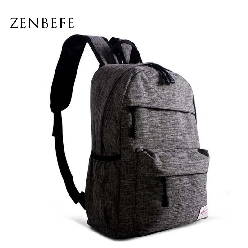 ZENBEFE-Mochila pequeña multifunción Unisex, morral de viaje, escolar, para adolescentes