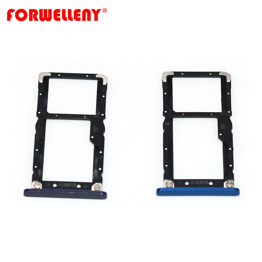 

For xiaomi mi8 mi 8 lite Sim Card Holder Slot Tray Replacement Adapters black blue
