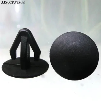 

JJSJQCPJYXGS 100x Nylon black Rivet Fastener Clip plastic for Nissan 62869-N4700
