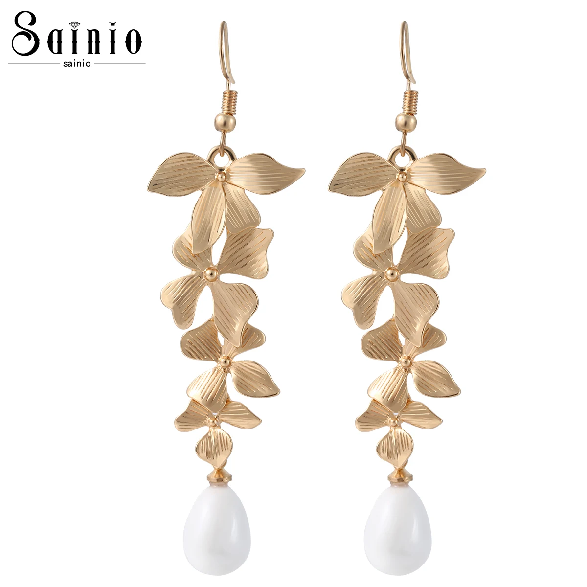 sneakers for cheap amazon wholesale Orchid Flower Gold Color Simulated Pearl Long Dangle Earrings ... sneakers for cheap amazon wholesale Orchid Flower Gold Color Simulated Pearl Long Dangle Earrings ...