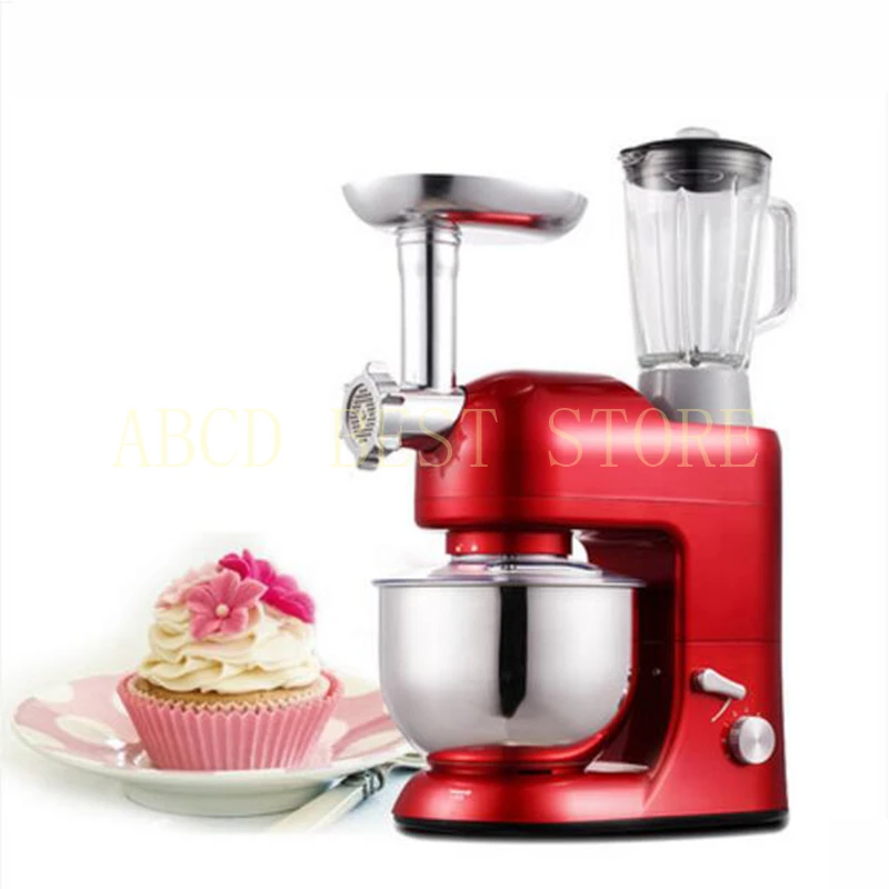 

Free ship fruit juicer dough kneading egg beater blender cream Expander meat grinder milkshake Professional chef machine