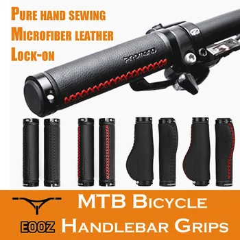 

MTB Bike Bicycle Microfiber leather Handlebar Grips Lock-on Light Anti-skid Grip Fit 22.2mm
