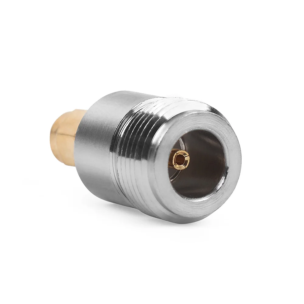 

RF Coxial Adapter N Female Jack to SMA Male Plug RF Adapter Connector Convertor Straight Nickel Plated for Booster Repeater