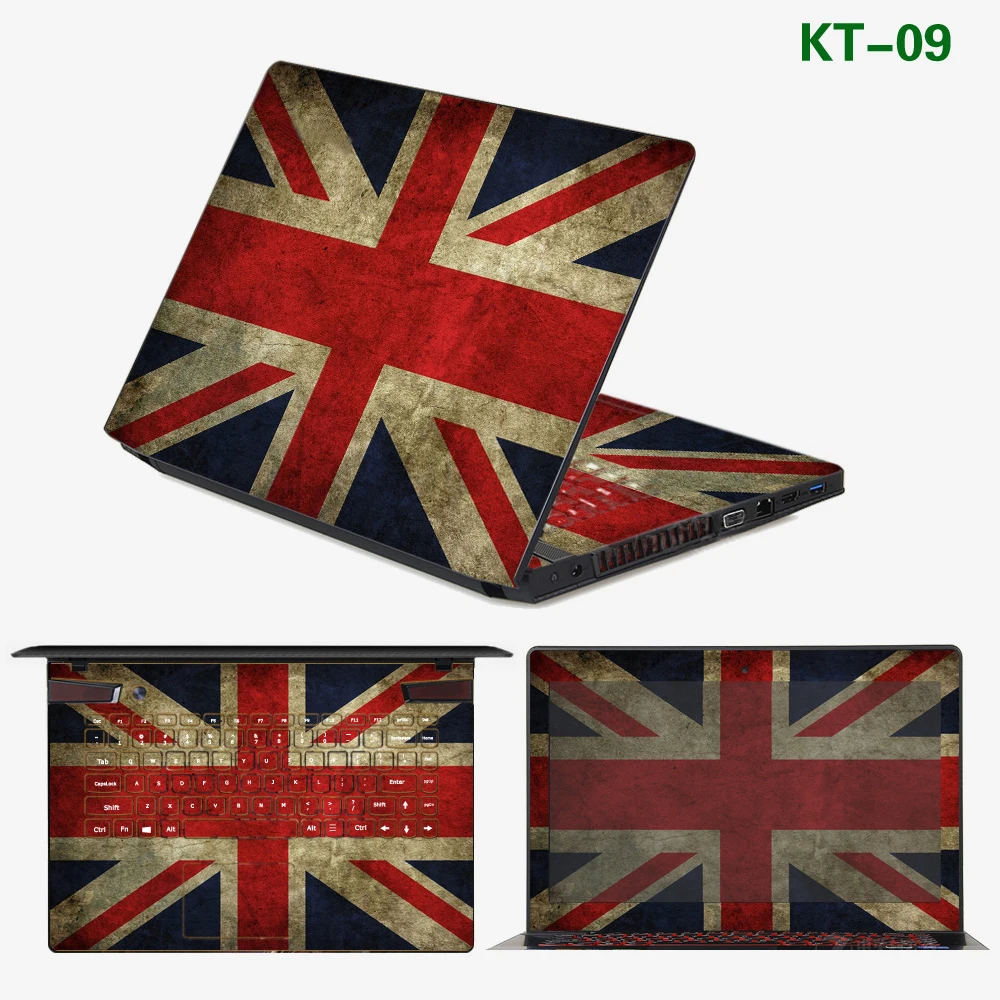 Hot ! 2017 Laptop Stickers Free Customize PVC Skins Dustproof ABC Sides+Keys+Key Interstice Stickers For lenovo B460 B480 Case