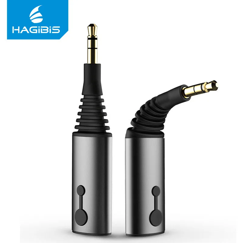 

Hagibis Bluetooth Transmitter 5.0 For TV Headphones PC APTX 3.5mm Aux 2in1 Bluetooth Receiver For Speaker Wireless Audio Music