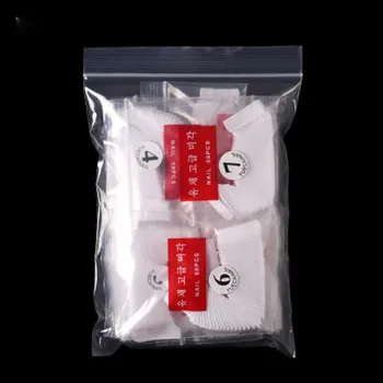 

2018 / New / Nail Art A-grade wholesale 500 pieces of white half full one extended A phototherapy A film