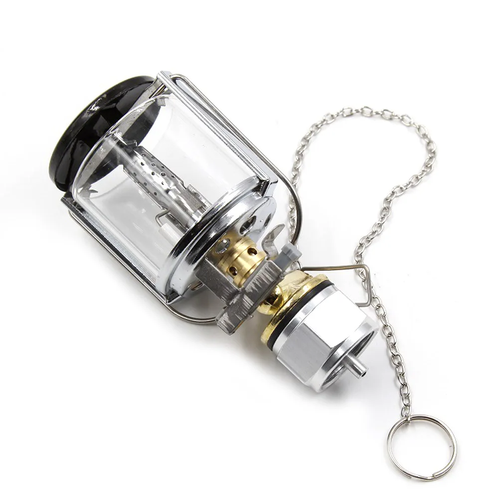 Coupon Price of  High Quality Portable Mini Outdoor Gas Lantern Camping Light Tent Torch Lamp for Hiking Emergency L