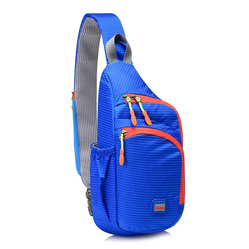 Bolsas de Desporto de Lazer ao ar Respirável e Sweat-absorvente Livre Bolsa Peito Ombro Equitação Mochila Bolsos Coloridos Peso Leve