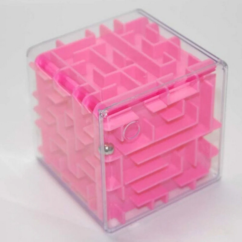 

Maze Cube Puzzle 3D Mini Speed Cube Labyrinth Rolling Ball Toys Puzzle Game Cubes Learning Toys For Children