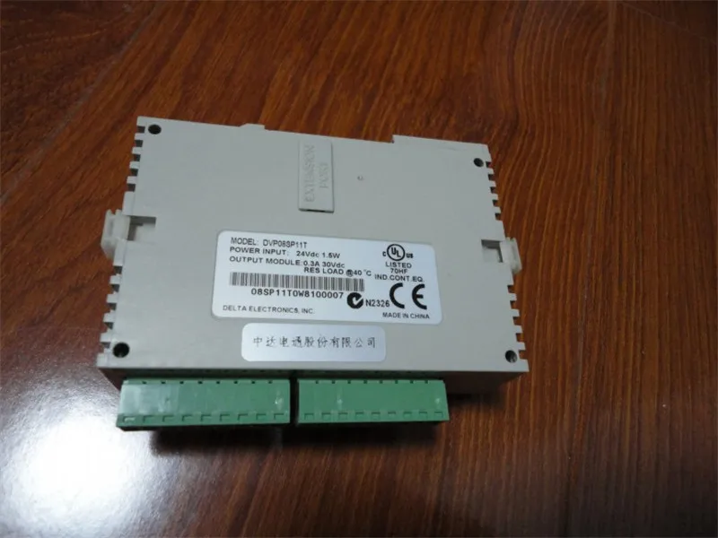 DVP08SP11T Delta S Series PLC Digital Module DI 4 DO 4 Transistor new in box dvp08sp11t delta s series plc digital module di 4 do 4 transistor new in box