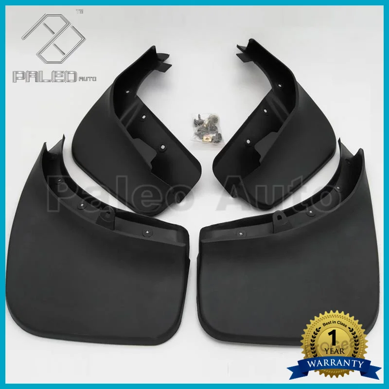 

Set Of 4 Wheel Mud Flaps For Volkswagen VW Touareg 2011 2012 2013 2014 Mudguards Splash Guard Mud Flaps High Quality