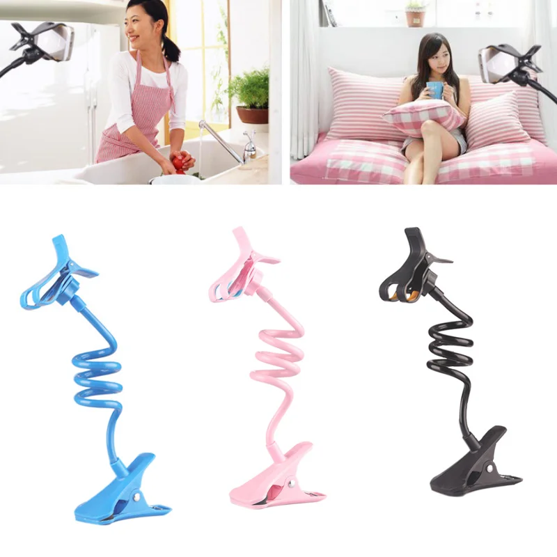 

Universal Phone Holder Flexible Lazy Stand Bedside Bracket Stand for Mobile Phone EM88