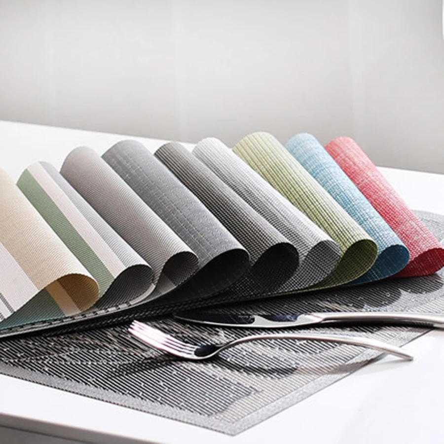 Heat Insulation Mats PVC Non Slip Kitchen Pot Place Mat Pad Heat Resistant Coaster Utensilios De