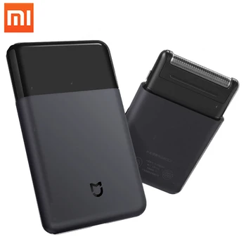 

Xiaomi Mijia Electric Shaver Razor Mini Portable Shaver Japan Steel Cutter Head Metal Body Type-C Big Battery Face Shaving