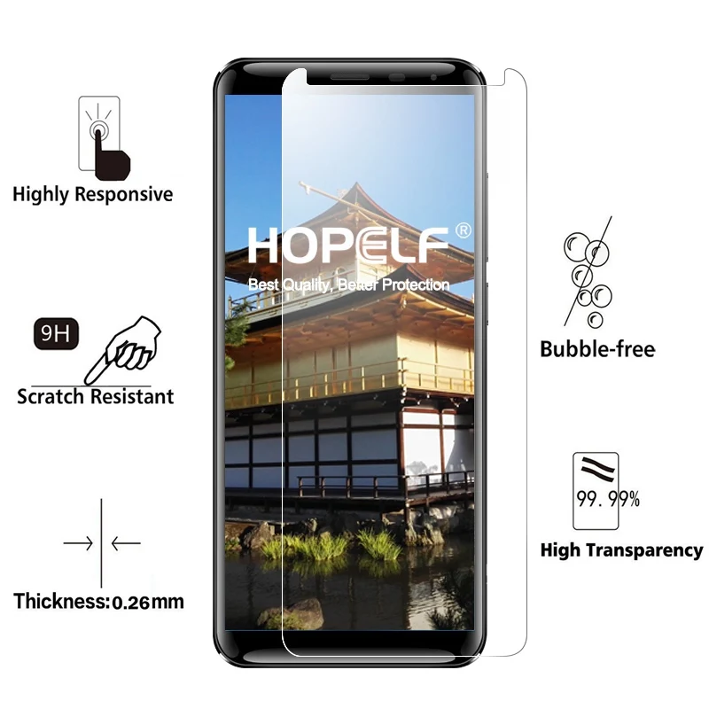 Закаленное стекло для Oukitel K5000 Защитная пленка экрана 9H 2.5D телефона закаленное