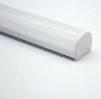 

RA-2618;1M long LED aluminum profile(anodized silver color) with PC cover;for flexibe or hard LED strips