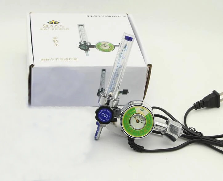 

Electric Heating Type Energy Saving Co2 Meter Co2 Reduction Valve Co2 Regulator Co2 Flow Meter 110~220V