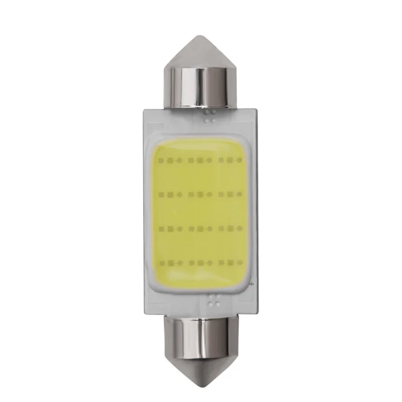 

YOUEN led Festoon 31mm 36mm 39mm 41mm Car COB LED Bulb C5W C10W White Color Car Dome reading Map Light Auto Interior Lamp DC 12V