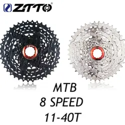 ZTTO 8 скорость 11-40 T MTB Горный велосипедная кассета 8 s 24 s 40 t звездочки свободного колеса для Shimano ALIVIO sram X4