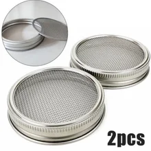Модный экологический фильтр новейший 20 дюймов Серебряный сито из нержавеющей стали фильтр сетка для Sprouting крышки прочный