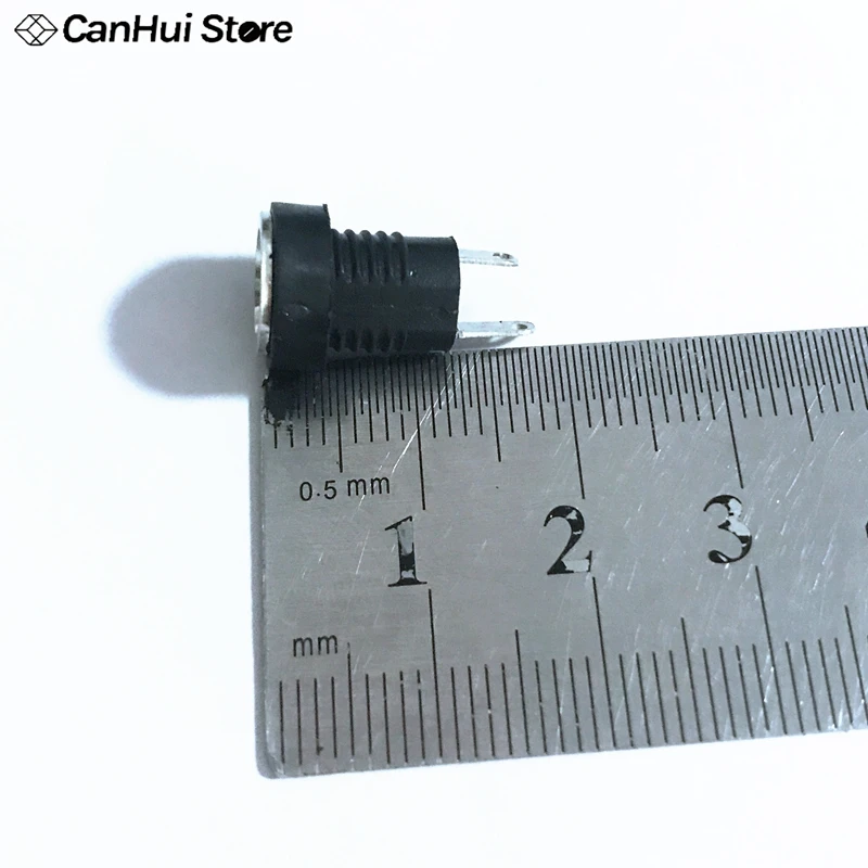 10 шт. 3A 12 В для источника питания постоянного тока гнездо гнездовой панельный разъем 5,5 мм 2,1 мм переходник 2 типа терминалов 5,5*2,1