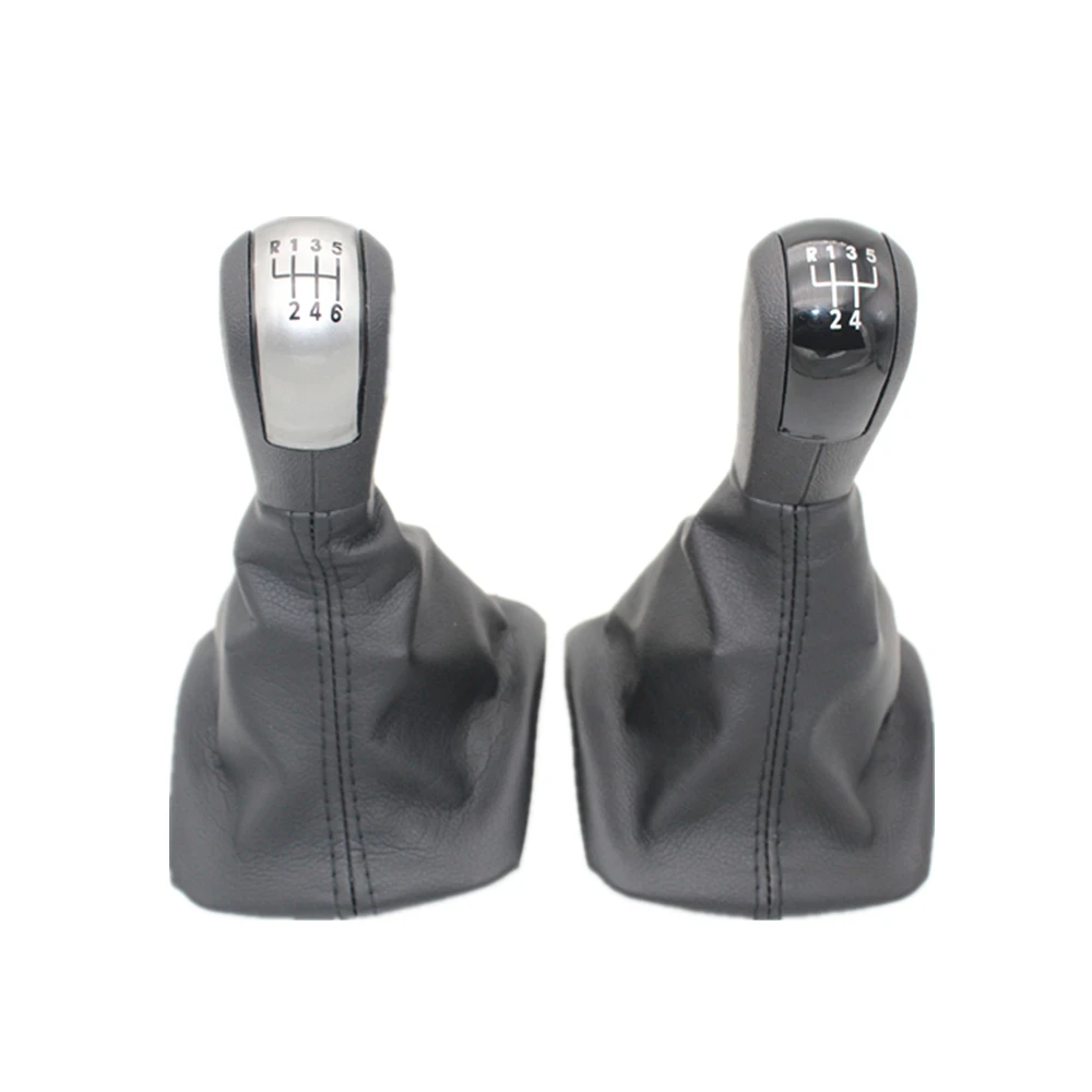 

For Skoda Octavia A5 MK2 1Z5 Sedan & Combi 2004 2005 2006 2007 2008 Car 5/6 Speed Gear Stick Shift Knob With Leather Boot