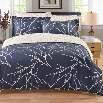 

America style flower tree 3pcs Duvet Cover Set Twin Full Queen King Size Bedding Set Brife Fashion Soft Bed Cover Set