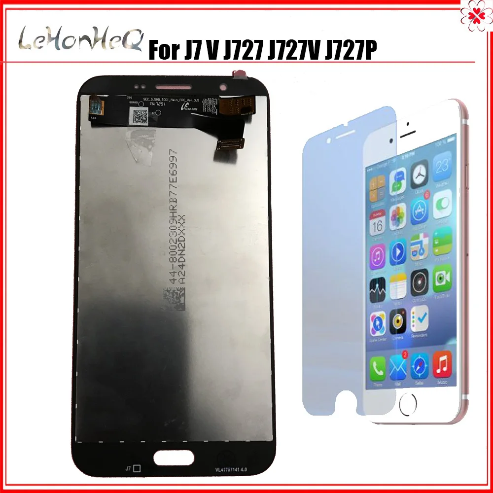 

LCD For Samsung J7 V 2017 J727V J7 Perx J727P LCD Display Touch Screen Digitizer Assembly For Samsung Galaxy J727 J727F AMOLED