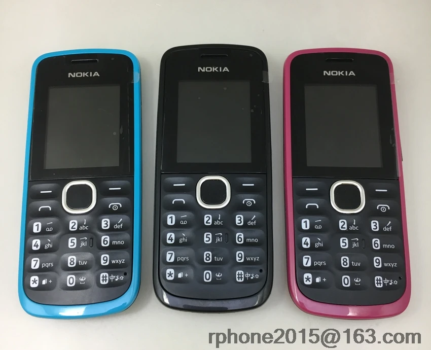 Восстановленный Оригинальный Мобильный телефон NOKIA 1100 две Sim карты Nokia 2G GSM
